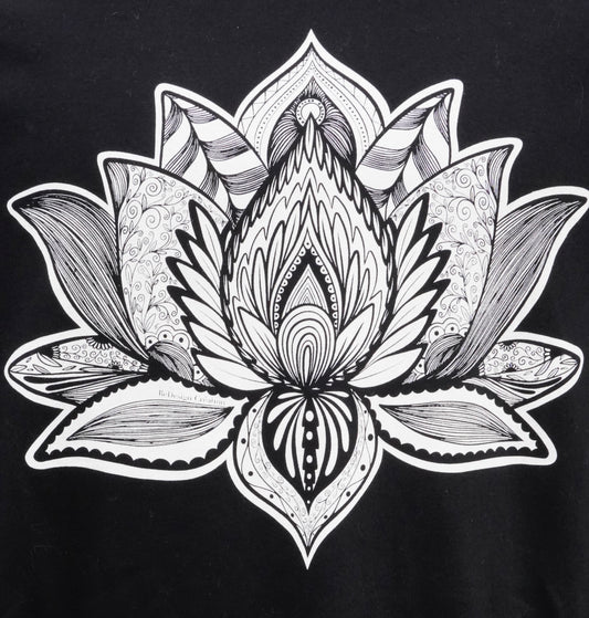 T-shirts adulte - Lotus Mandala *impression très delicate*