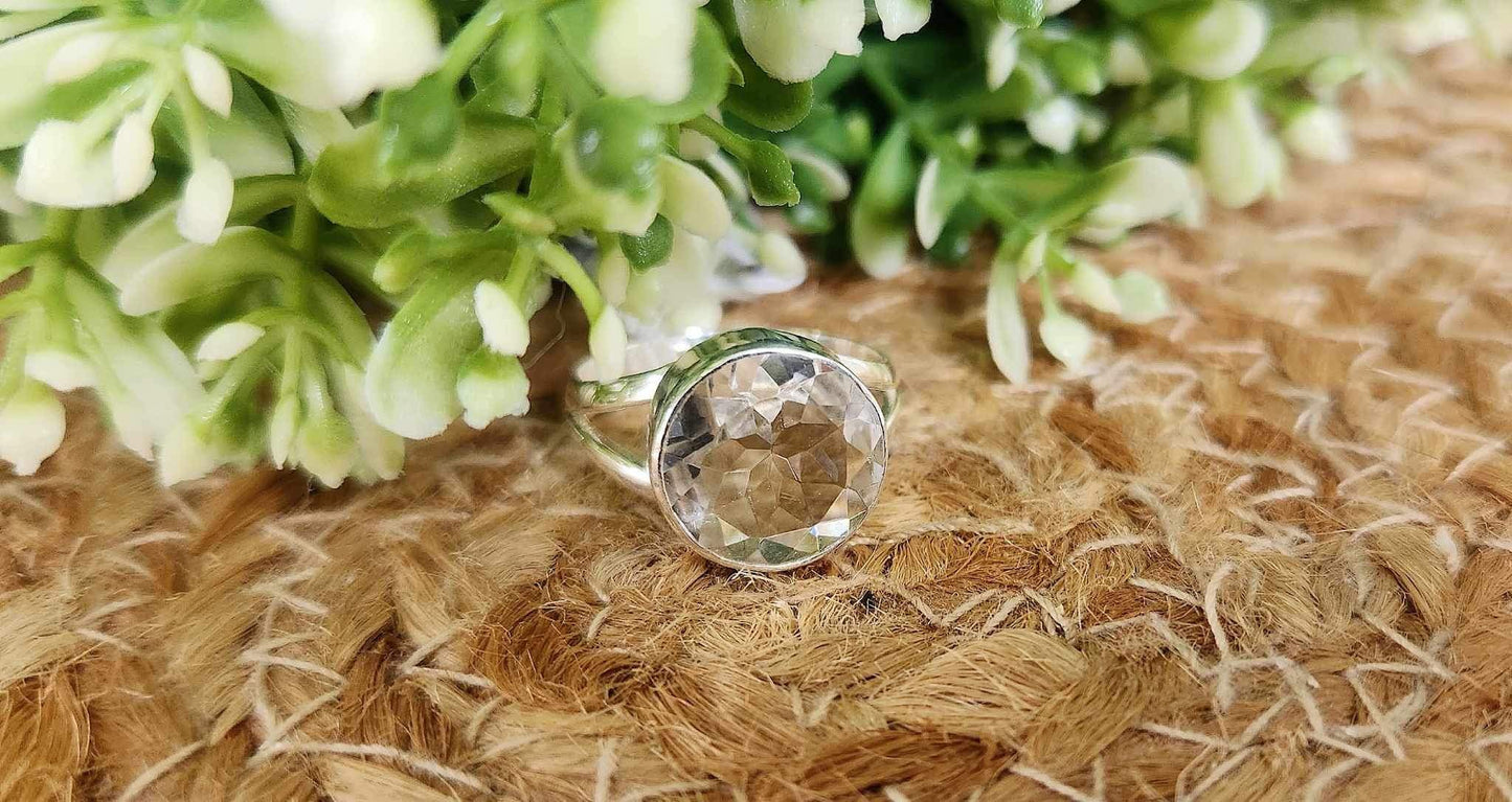 Bague Quartz clair