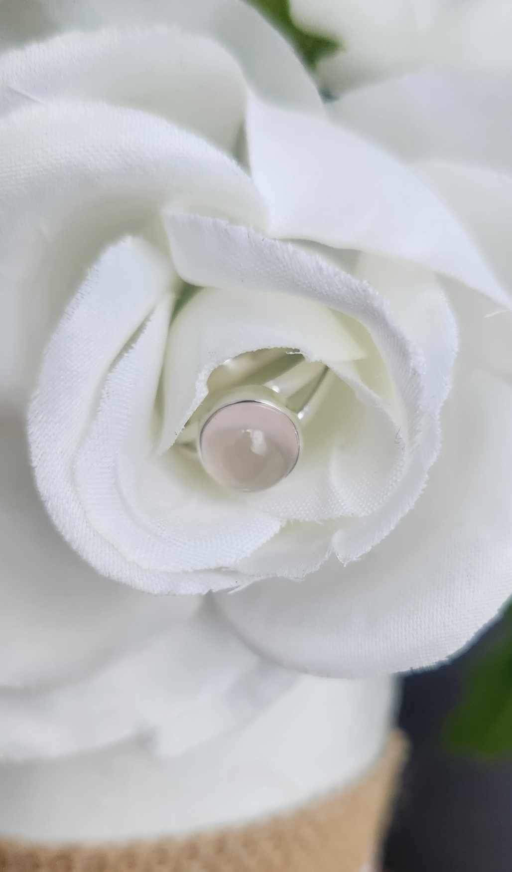 Bague Quartz rose