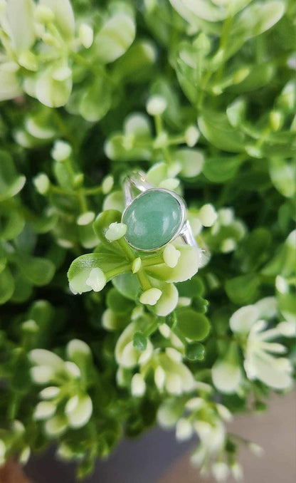 Bague Aventurine verte