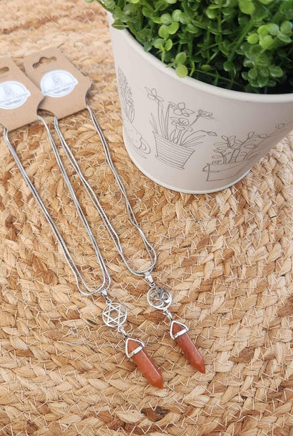 Collier Aventurine rouge