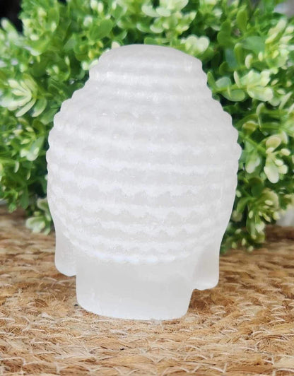 Tête de Bouddha Sélénite