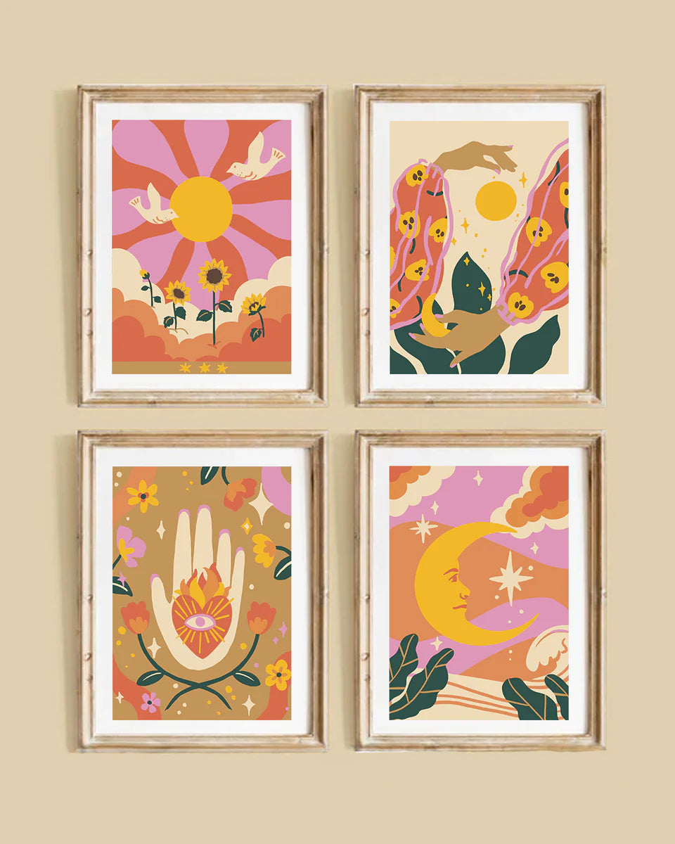 Coffret créatif - kit de peinture à numéro Ambiance Astral