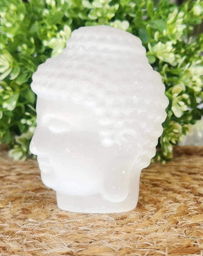 Tête de Bouddha Sélénite
