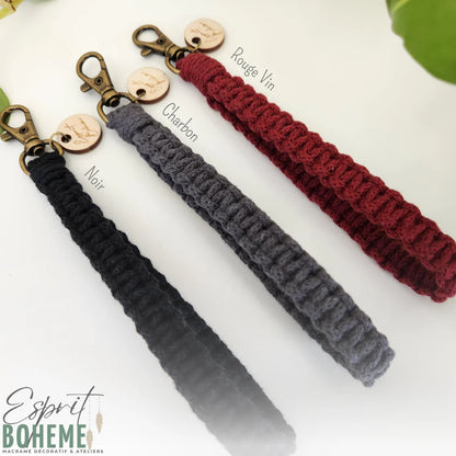 Porte-clé lanière plat