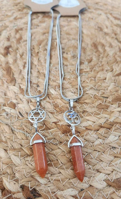 Collier Aventurine rouge