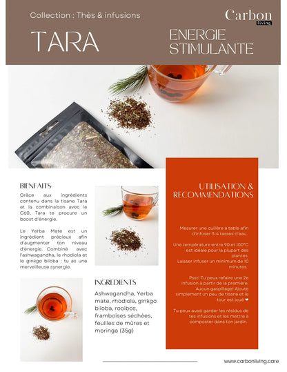 Tisane Tara - Énergie stimulante