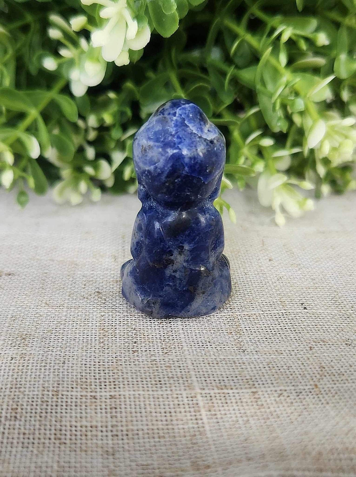 Bouddha en Sodalite