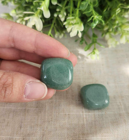 Aventurine verte barattée