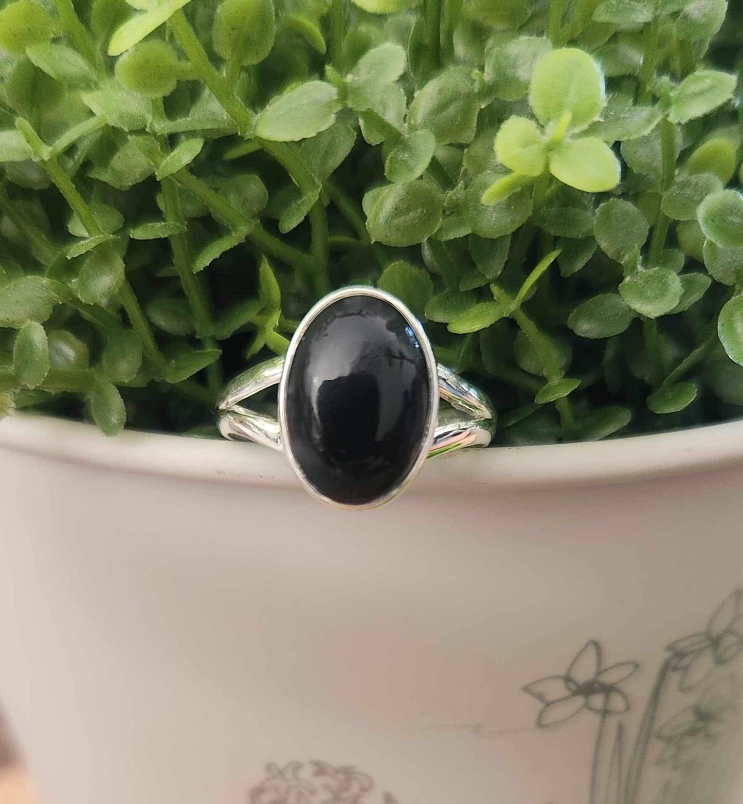 Bague Obsidienne