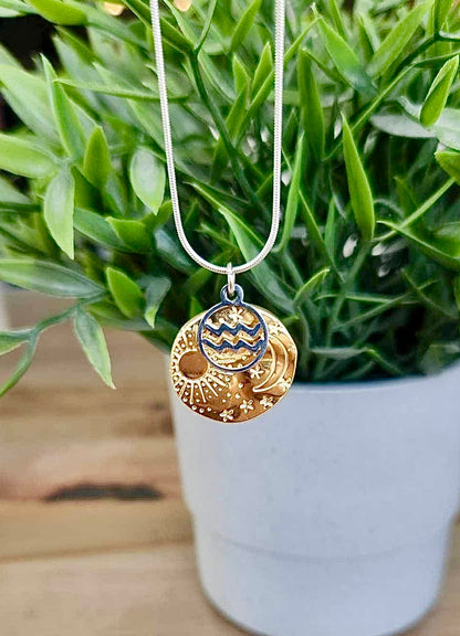 Collier Zodiaque - Verseau