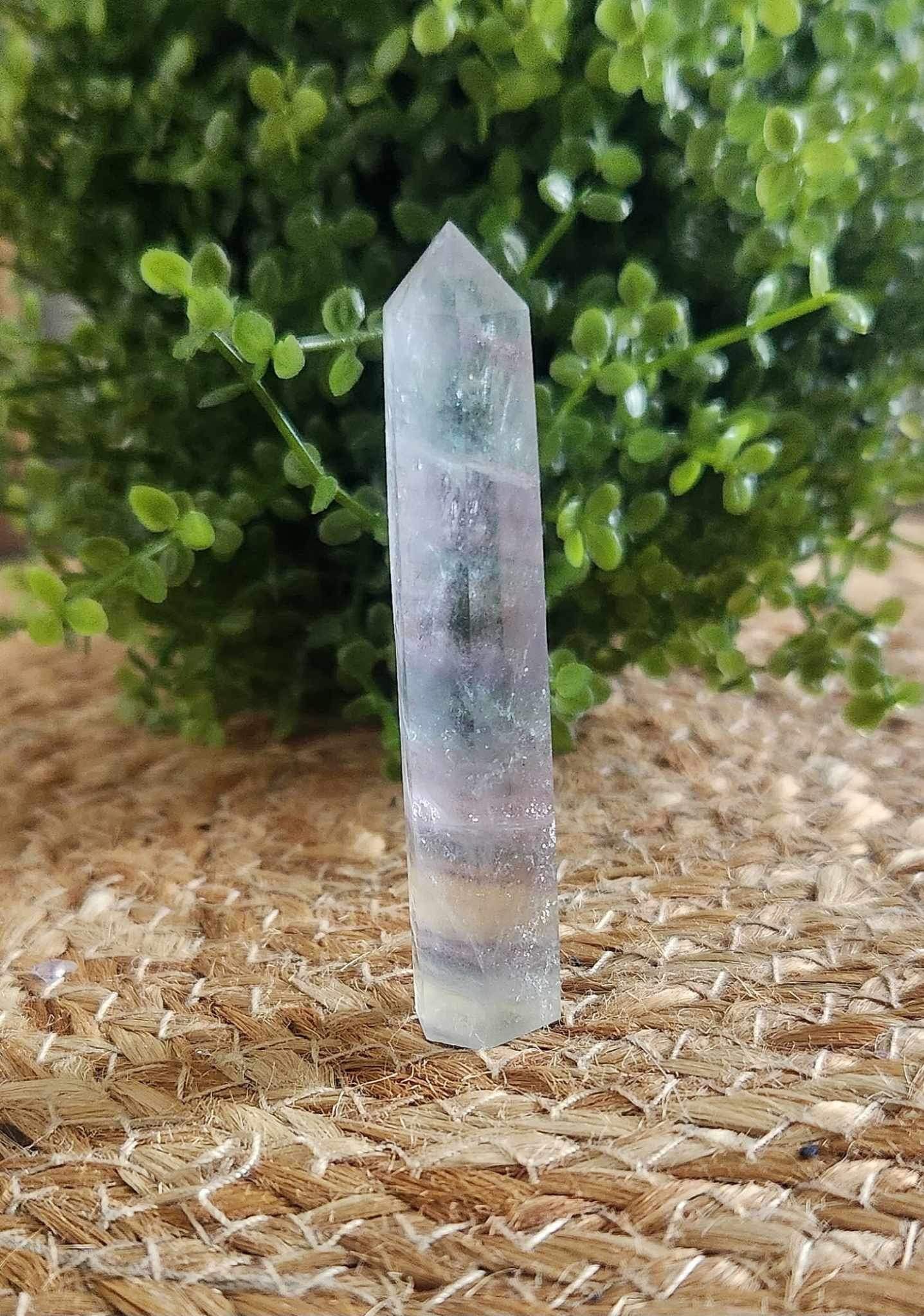 Pointe en Fluorite