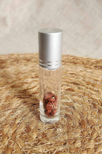 Roll-on avec pierres pour huile essentielle