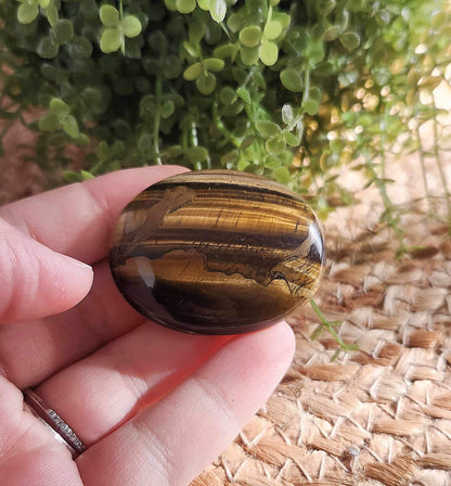 Pierre de paume en Oeil de tigre