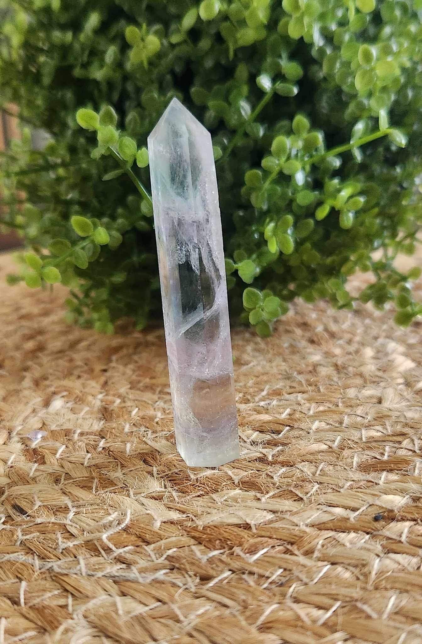 Pointe en Fluorite