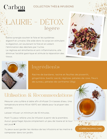 Tisane Laurie - Détox (légère