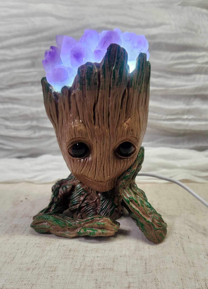 Lampe Groot Améthyste