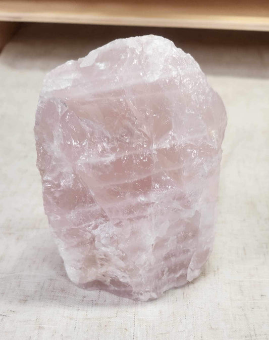 Quartz rose brute