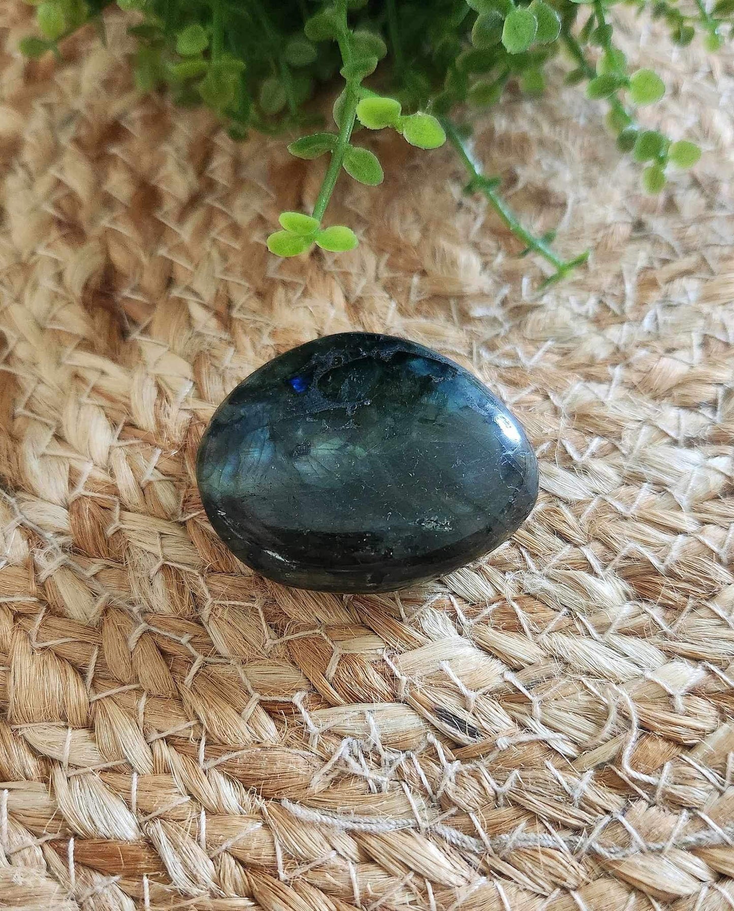 Pierre de paume en Labradorite