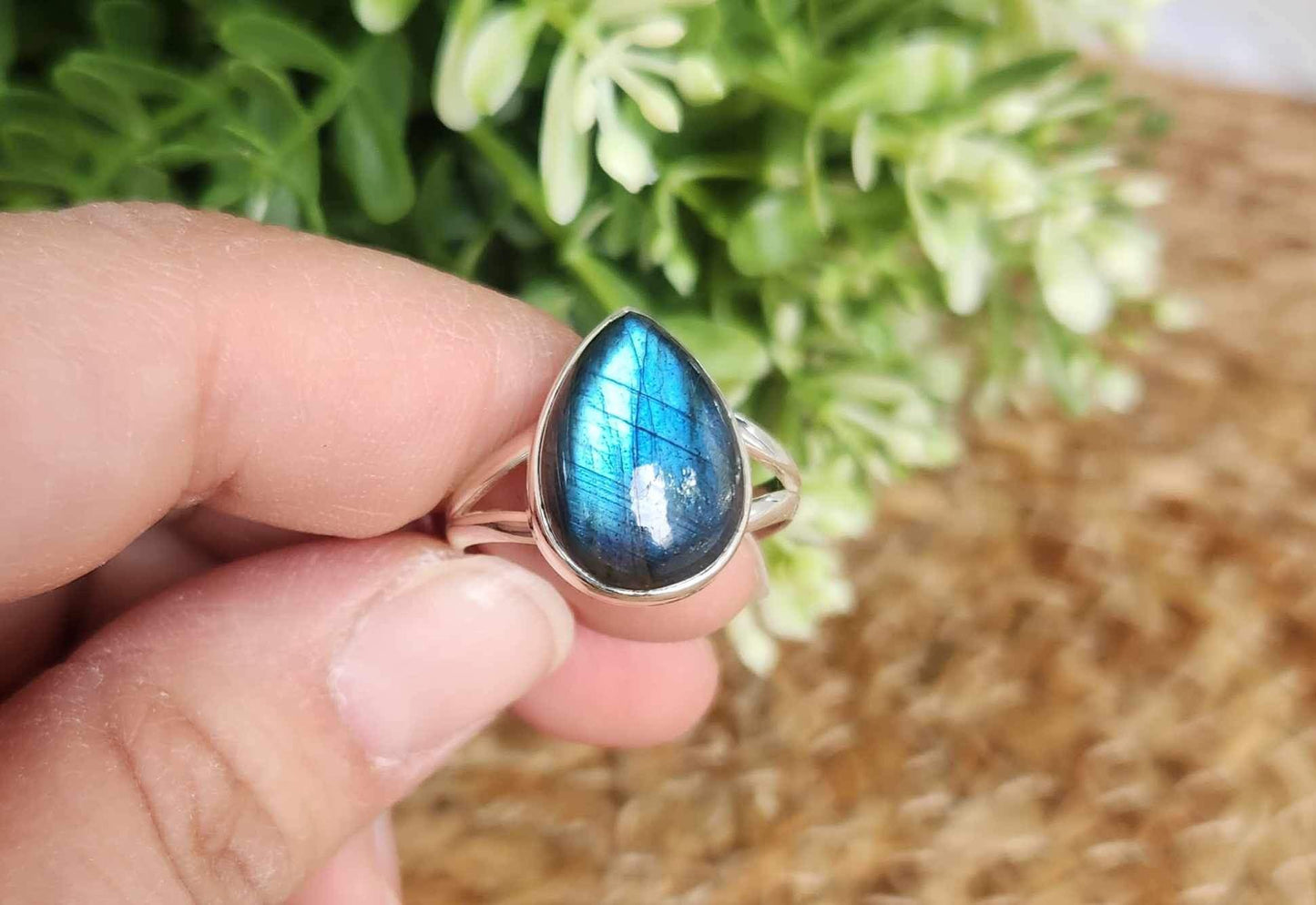 Bague Labradorite