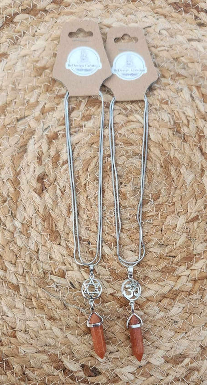 Collier Aventurine rouge