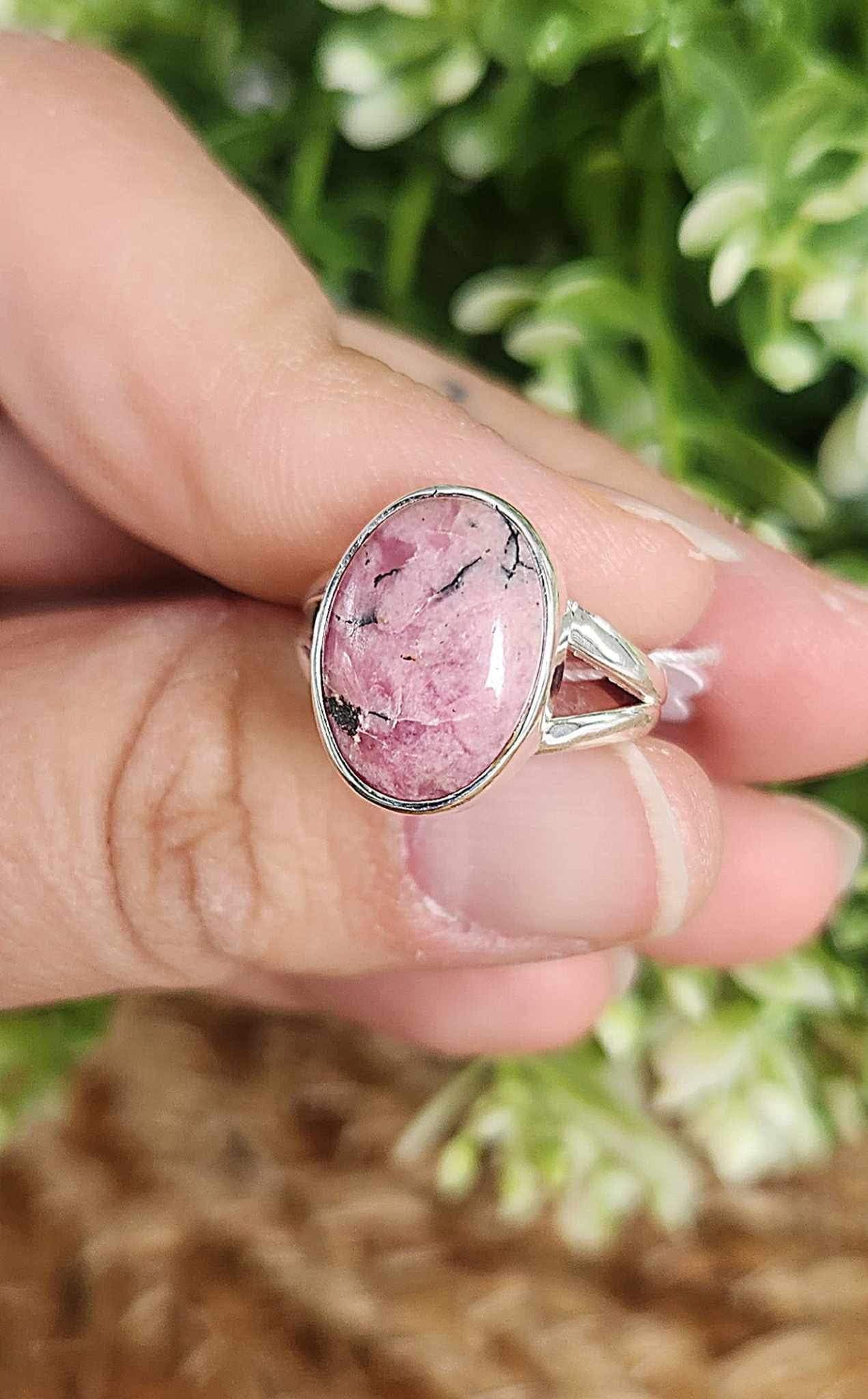 Bague Rhodonite