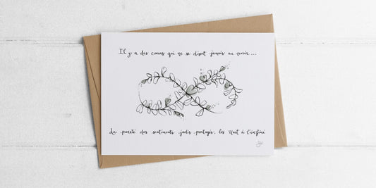 Carte de souhaits - Amour & Immortalité
