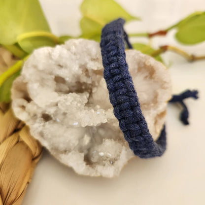 Bracelets ajustables à noeud plat