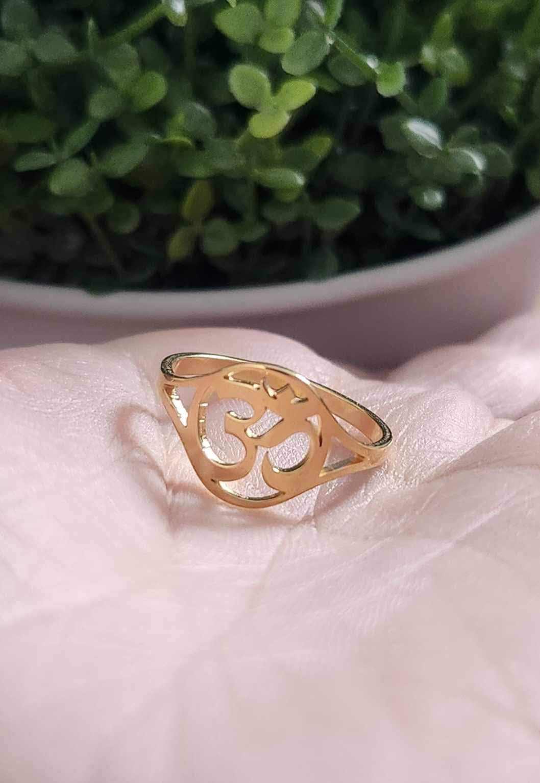 Bague Fleur OM gold