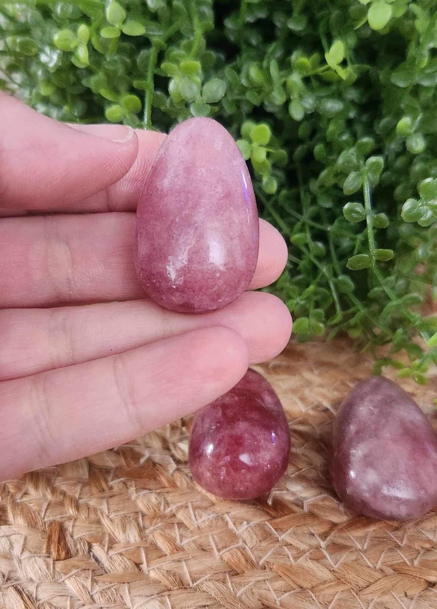 Quartz Fraise barattée