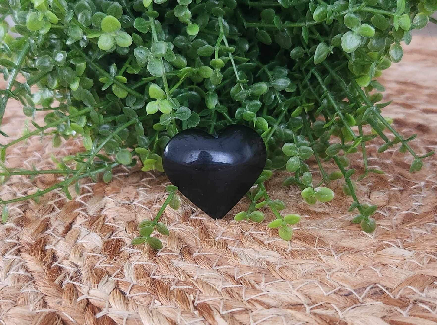 Coeur en Obsidienne