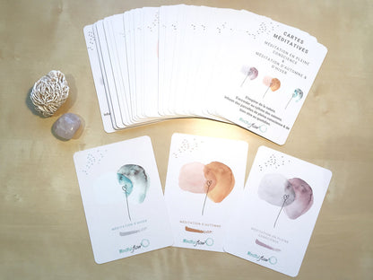 Cartes méditatives - Pleine conscience, Automne et Hiver