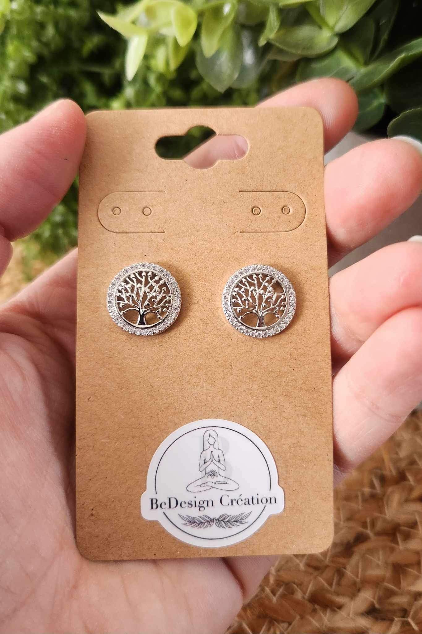 Boucles d’oreilles Arbre de vie