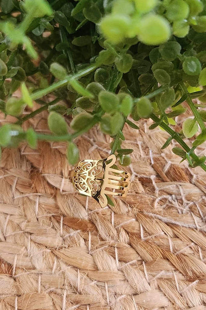 Bague Main Fatima gold