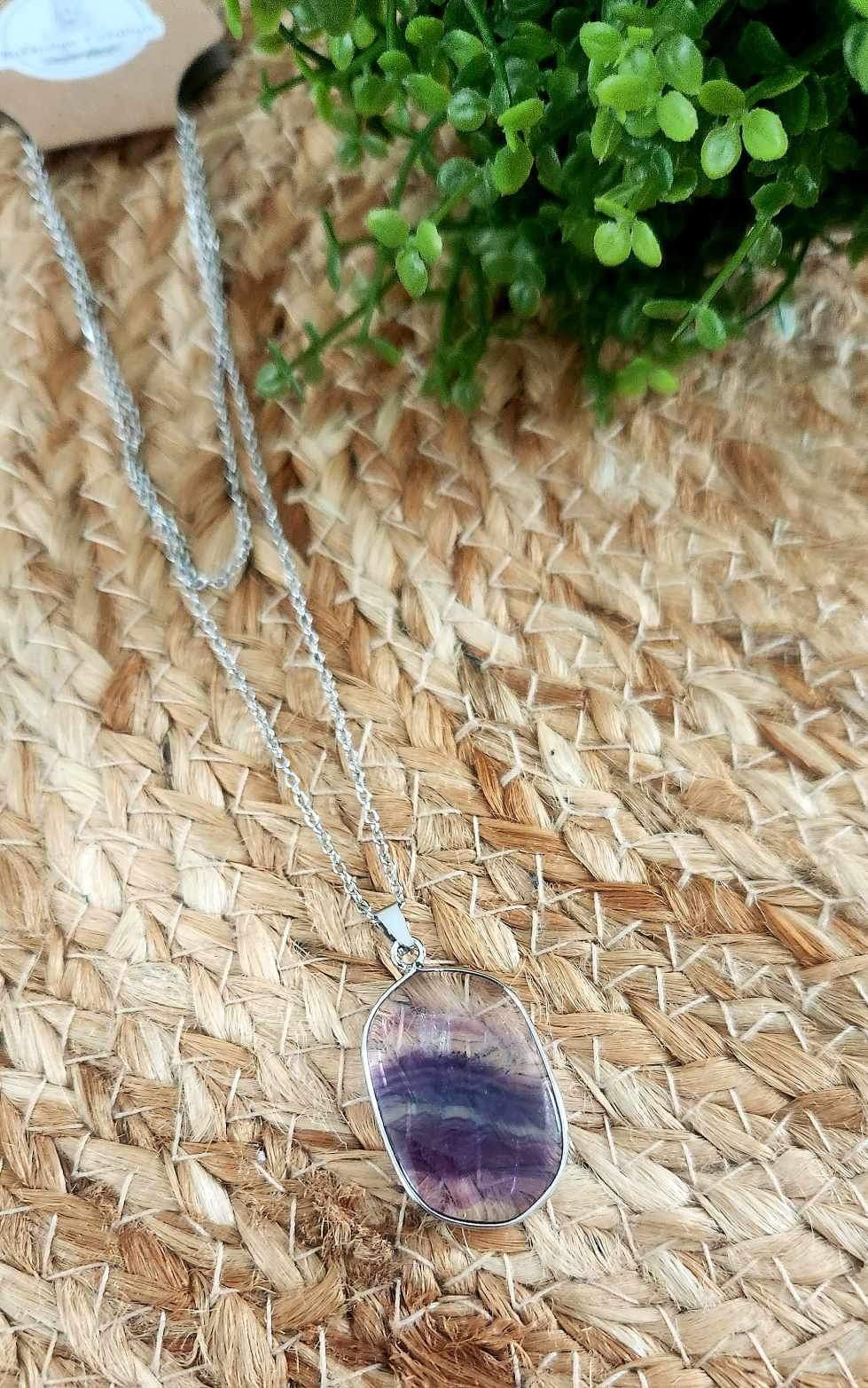 Collier Fluorite