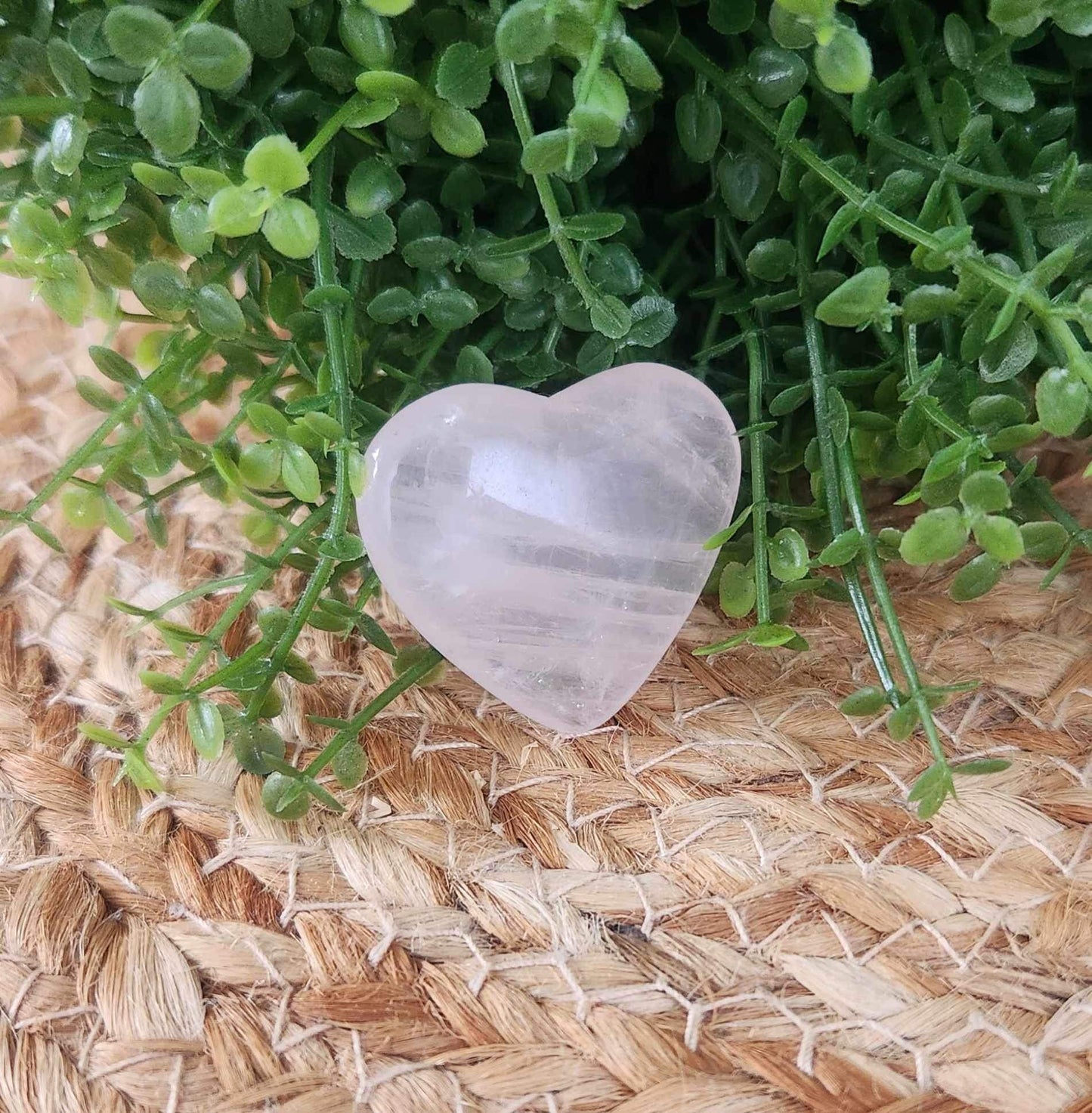 Coeur en Quartz clair