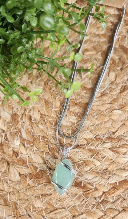 Collier Aventurine verte