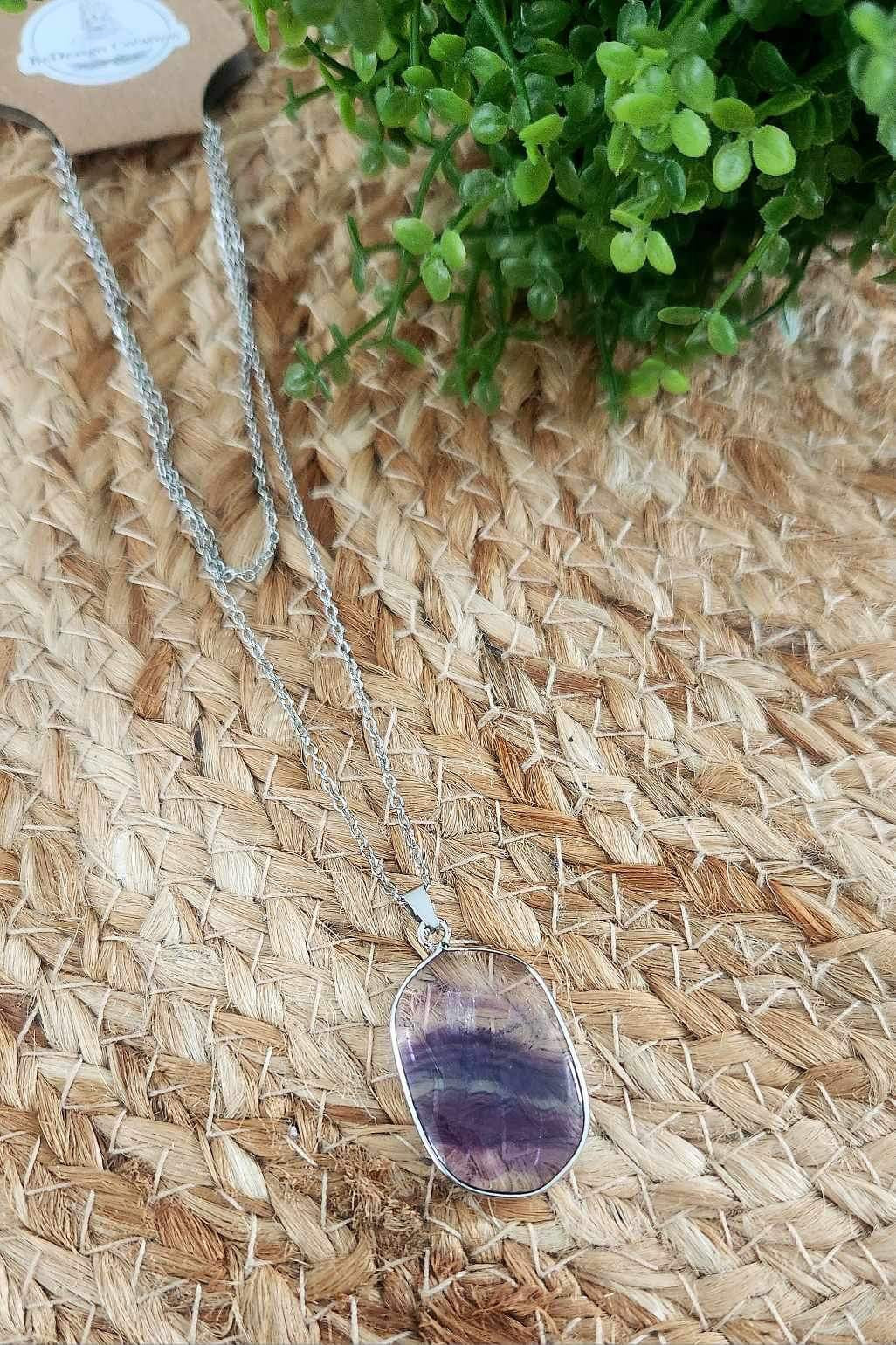 Collier Fluorite