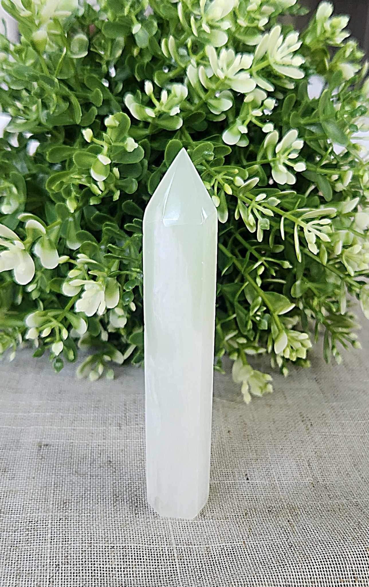 Pointe en Calcite vert