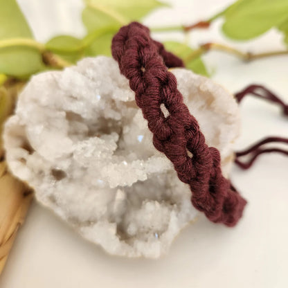 Bracelets ajustables à noeud rond