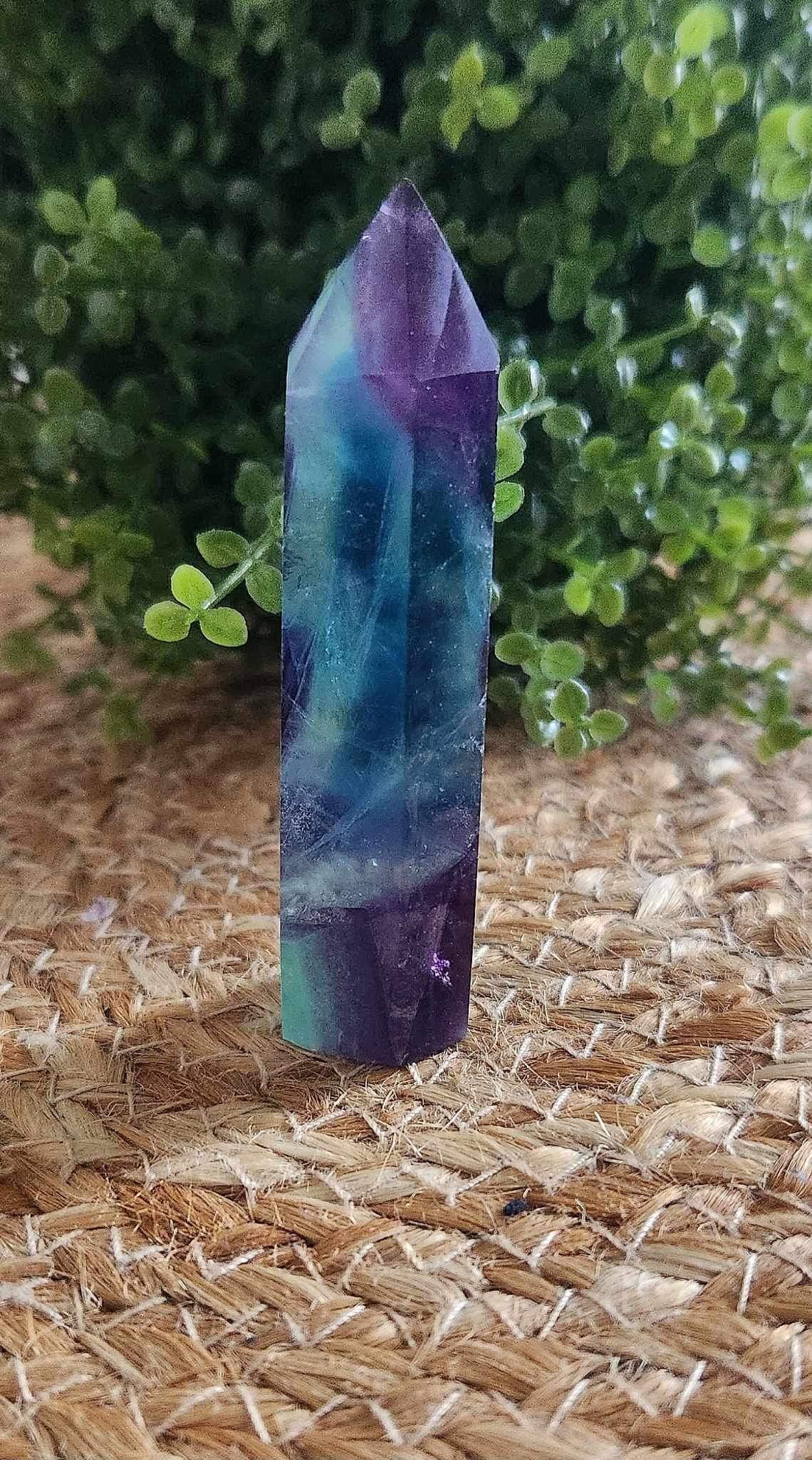 Pointe en Fluorite