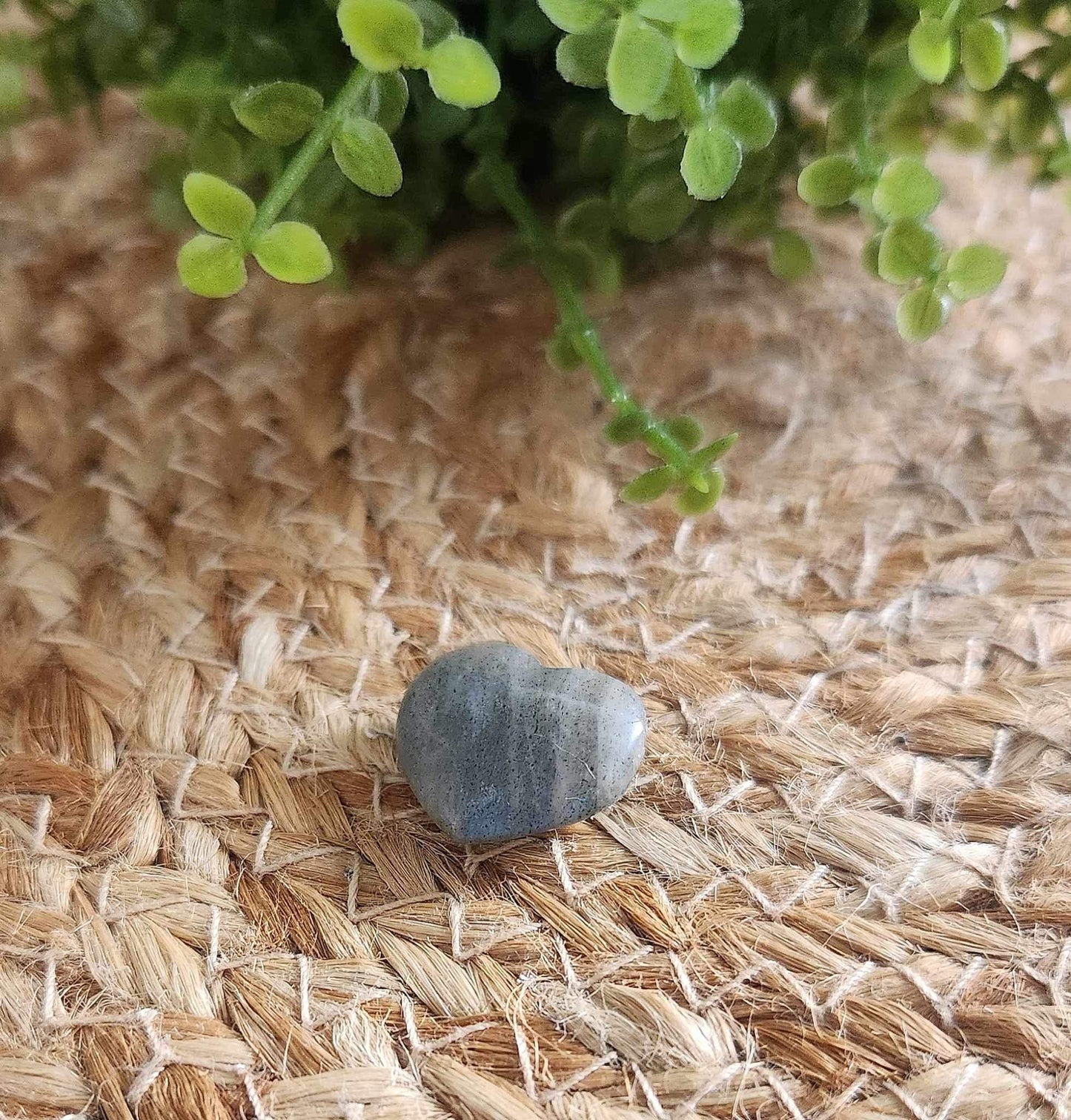 Coeur en Labradorite