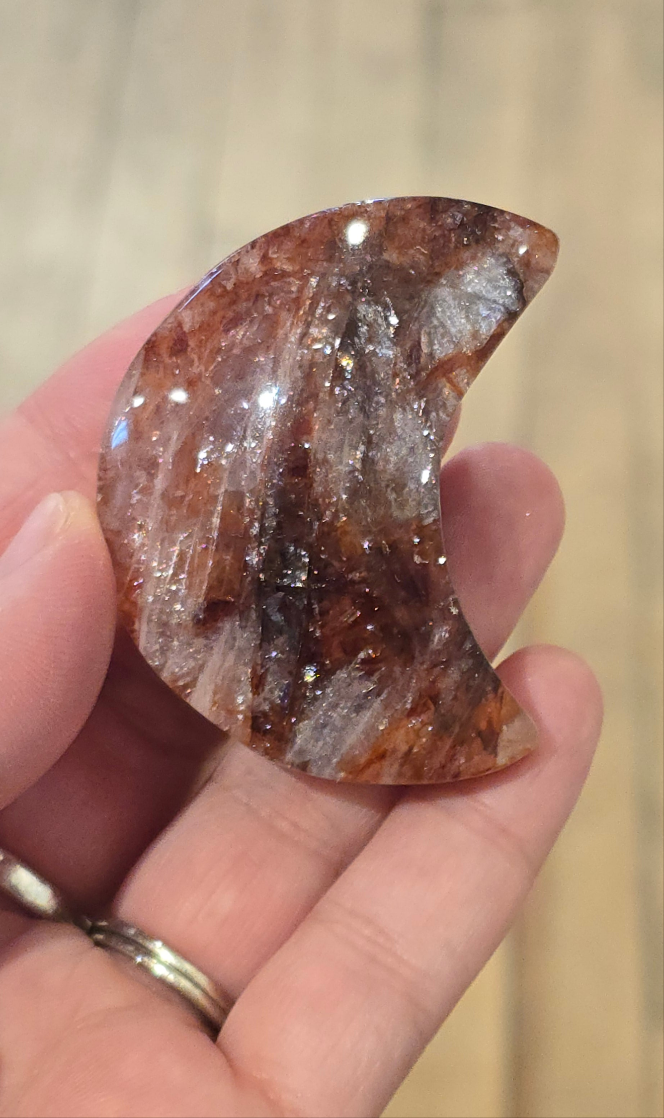 Lune Quartz feu