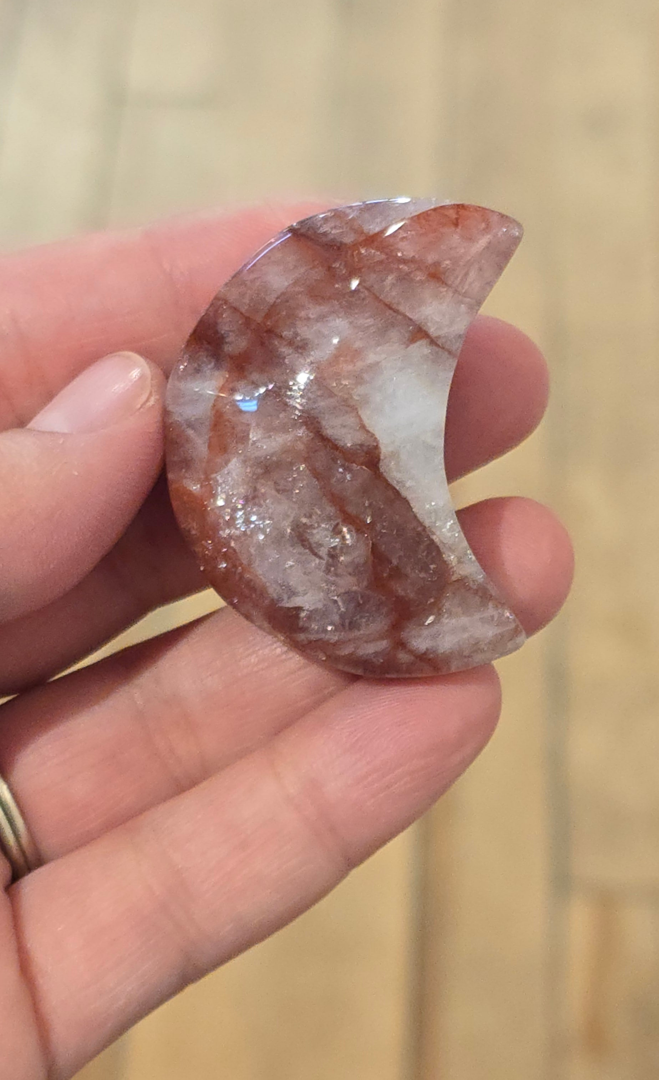 Lune Quartz feu