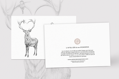 Carte de souhaits - Le Wapiti & Servir son prochain