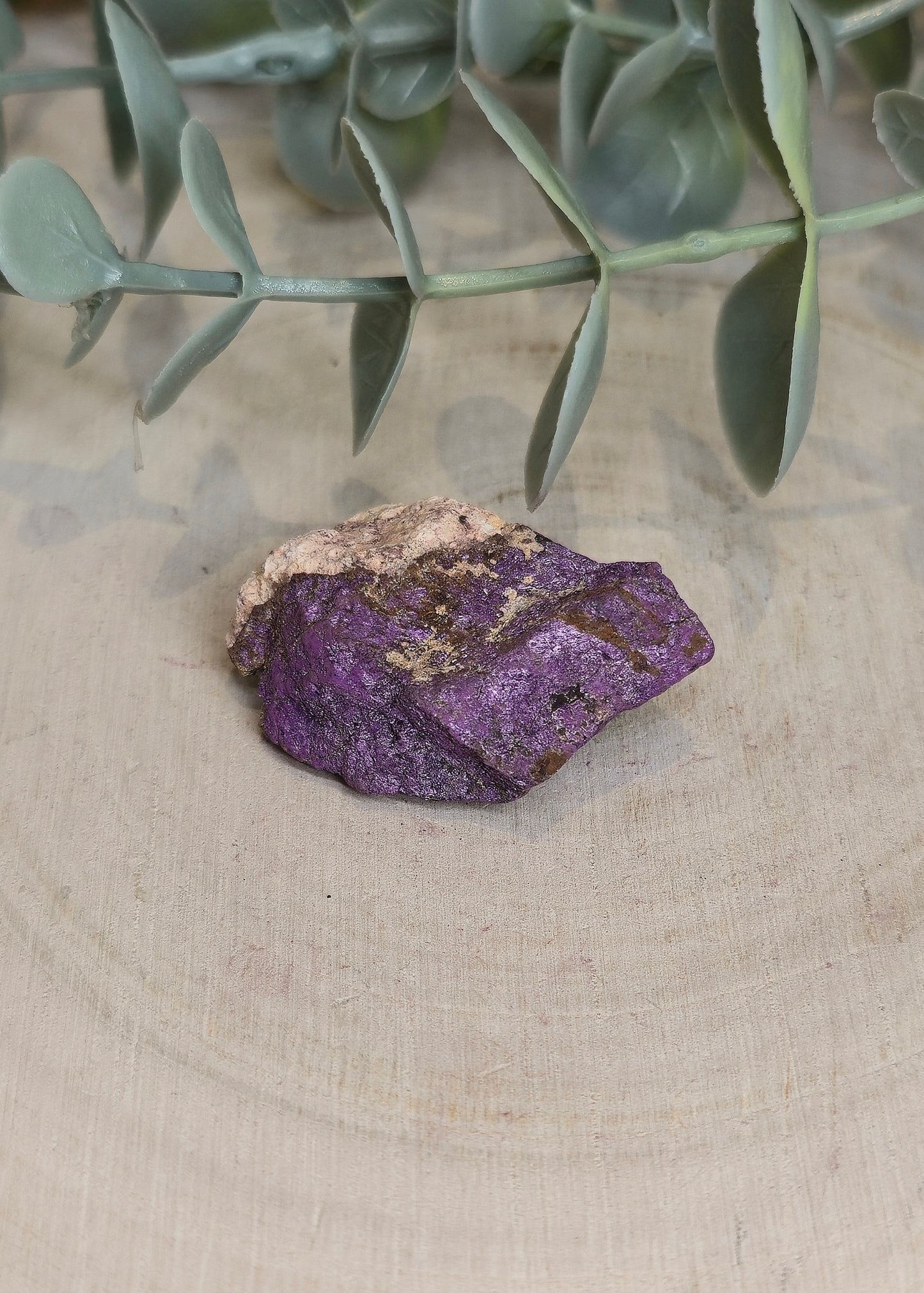 Purpurite brute du Brésil