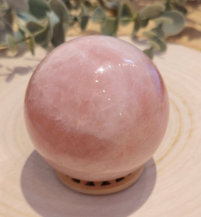 Sphère Quartz rose