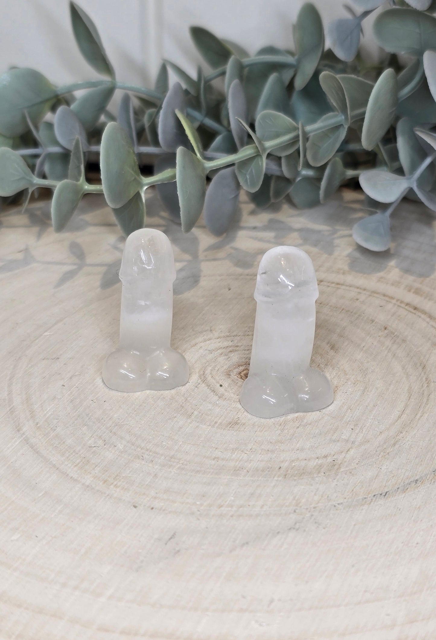 Pénis en Quartz clair