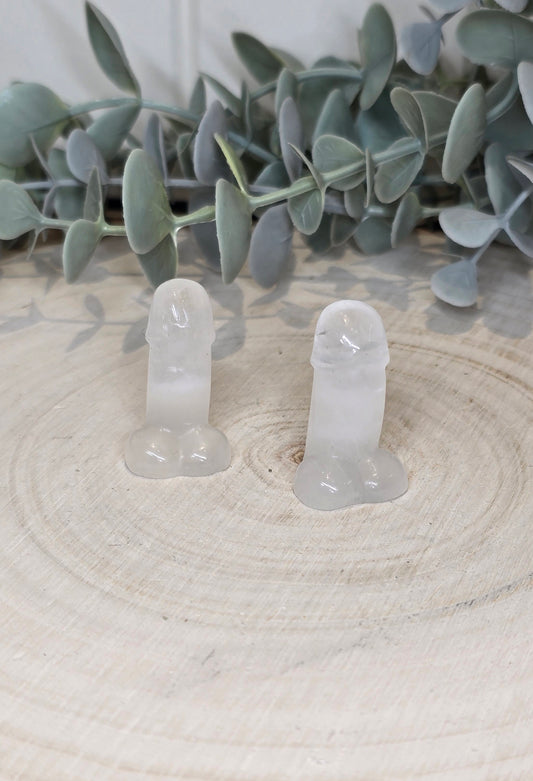 Pénis en Quartz clair