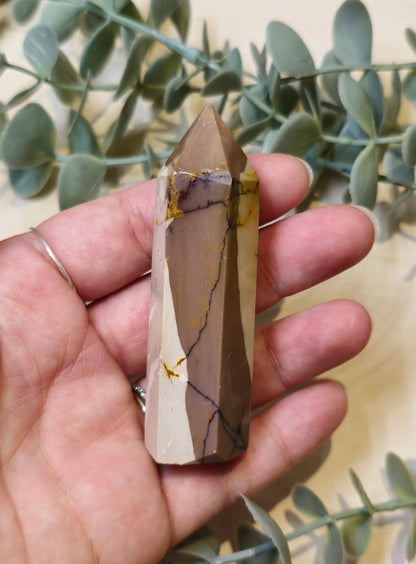 Pointe en Jaspe Mookaïte